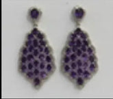 Sterling Silver Semi Mount Earrings Setting Pear PE 7X5mm - Syzjewelry